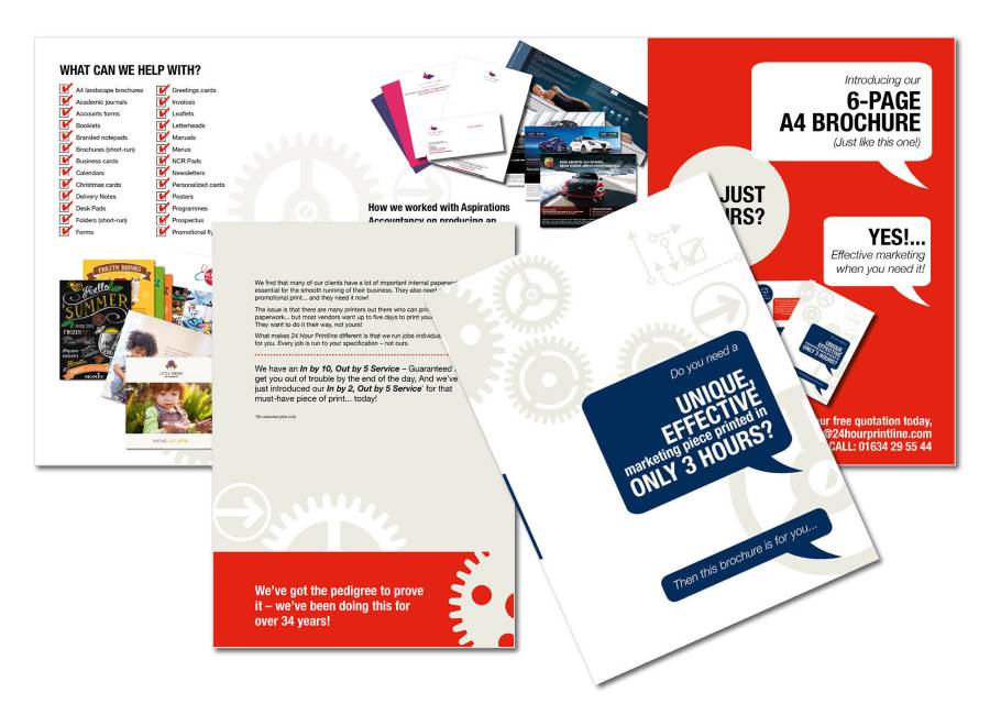 Selection of brochures